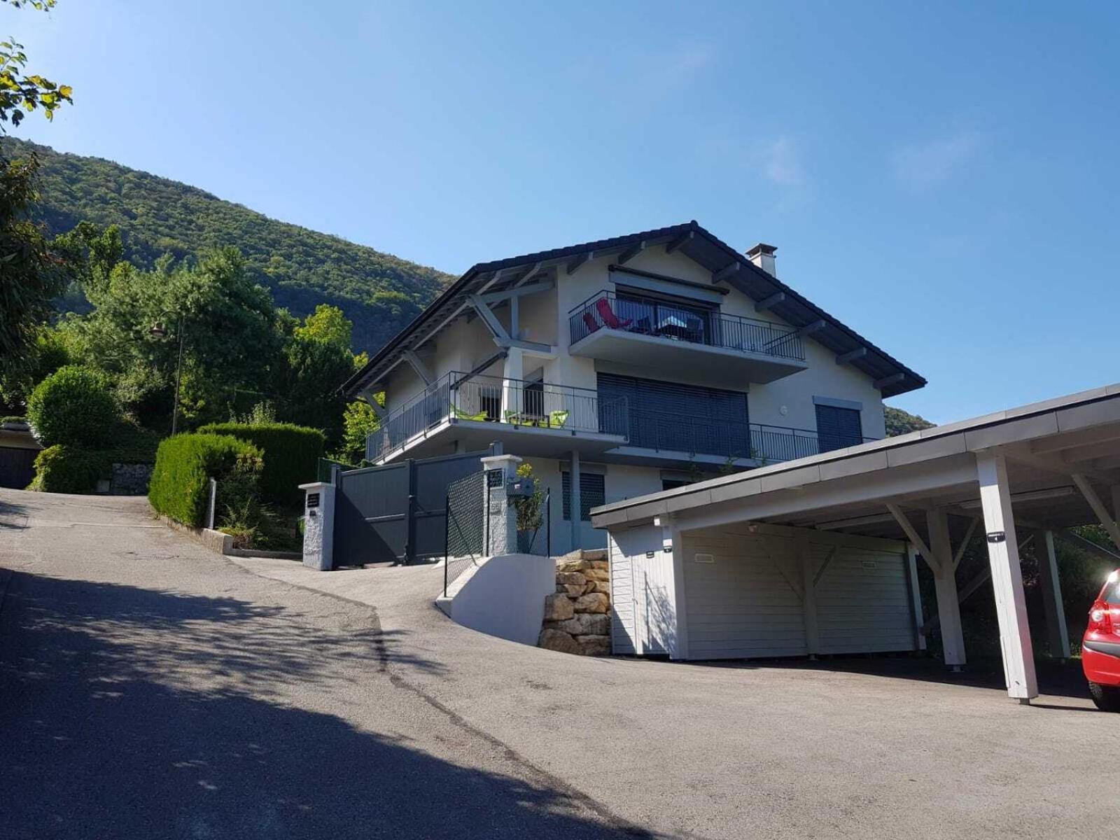 Appartement Mont Blanc - Vue Lac Sévrier Dış mekan fotoğraf